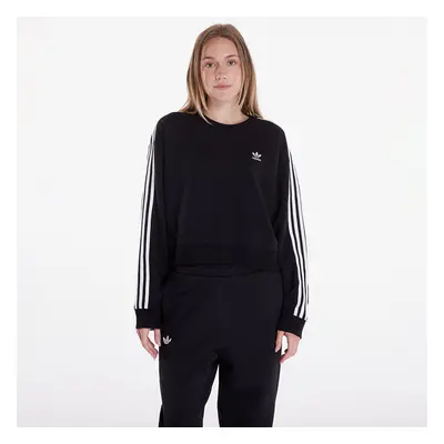 Pulóver adidas 3 Stripes Classics Crew Black