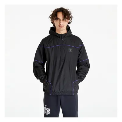 Széldzseki Under Armour Project Rock Anorak Jacket Black/ Pluto/ Black