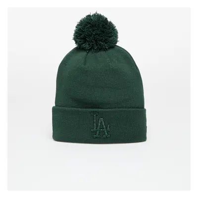 Kalap New Era Los Angeles Dodgers MLB Wmns Knit Medium Metallic Bobble Beanie Dark Green