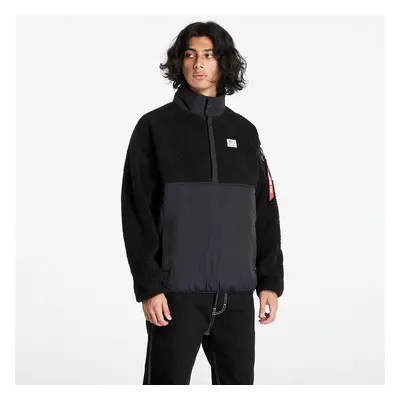 Kabát Alpha Industries Teddystoff Nylon Anorak Black