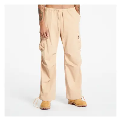 Nadrágok Karl Kani Small Signature Washed Parachute Pants Sand