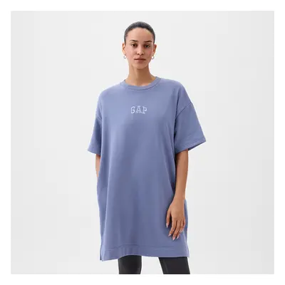 Ruha GAP French Terry Logo Dress Larkspur