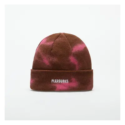 Kalap PLEASURES Impact Dyed Beanie Brown/ Pink