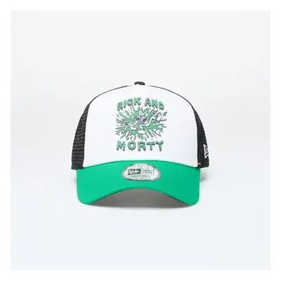 Baseball sapka New Era x Rick And Morty 9Forty Trucker Snapback Green/ Black/ White