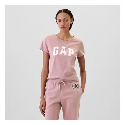 Póló GAP Logo Shortleeve Tee Lilas Pink