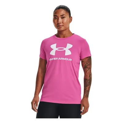 Póló Under Armour Sportstyle Logo Ss Pink