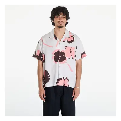 Ing OBEY Paper Cuts Woven Shirt Nimbus Cloud/ Multi