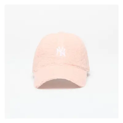 Baseball sapka New Era New York Yankees MLB Womens Borg 9FORTY Adjustable Cap Pink Lemonade/ Whi