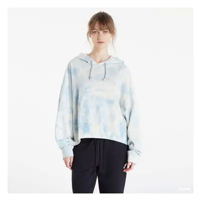 Pulóver Nike Sportswear Washed Jersey Hoodie White / Blue