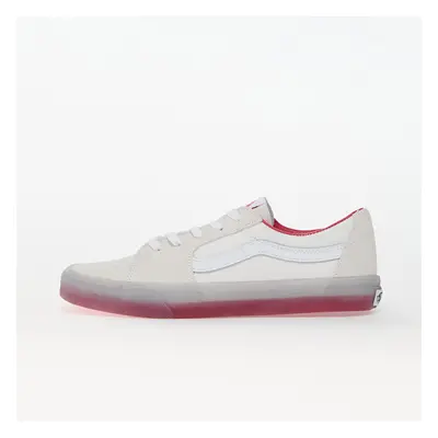 Sneakers Vans Sk8-Low Translucent Sidewall White/ Red