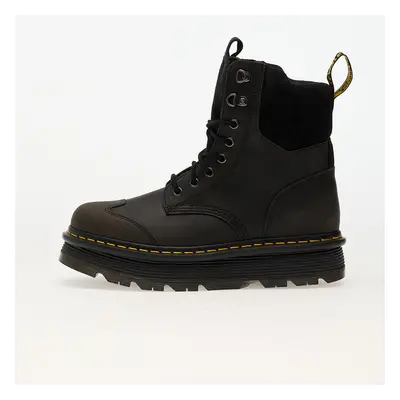 Sneakers Dr. Martens Zebzag 8 Tie Black E.H. Suede & Charcoal Grey Burnished Waxy Pull Up