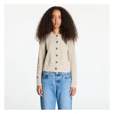 Pulóver Levi's® Primrose Cable Cardigan Beige