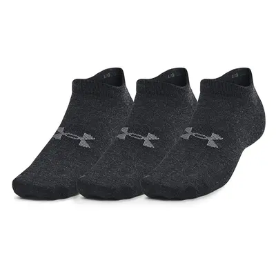 Under Armour Essential No Show 3-Pack Black