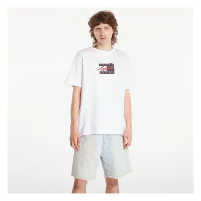 Póló Tommy Jeans Regular Street Flag Tee White