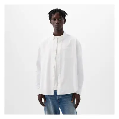 Ing GAP Standard Logo Oxford Shirt Optic White