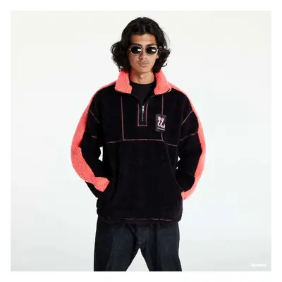 Pulóver Pleasures Rewind Quarter Zip Black