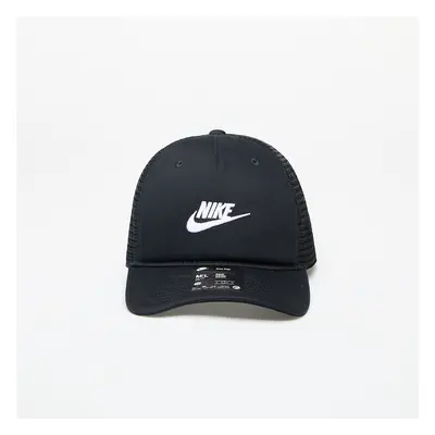 Baseball sapka Nike Rise Cap Structured Trucker Cap Black/ Black/ White