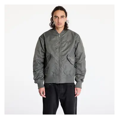 Kabát Karl Kani Small Signature Distressed Bomber Jacket Anthracite