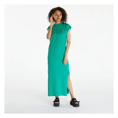 Ruha Urban Classics Ladies Long Extended Shoulder Dress Ferngreen