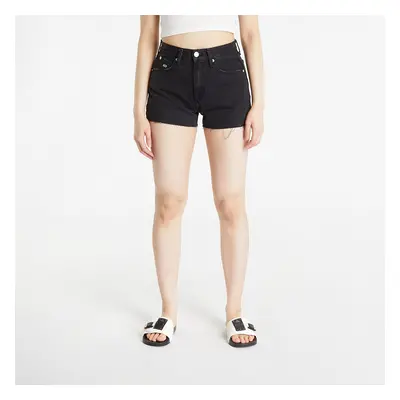 Sort TOMMY JEANS Hot Pant Shorts Denim Black