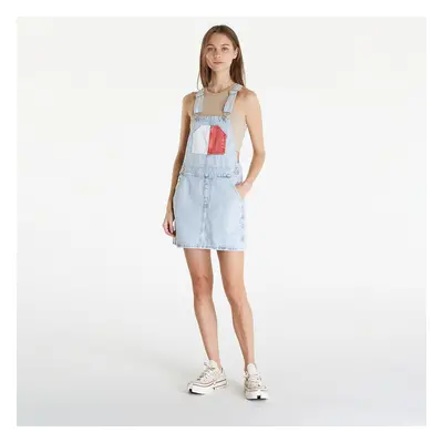 Ruha Tommy Jeans Dungaree Flag Dress Denim Light