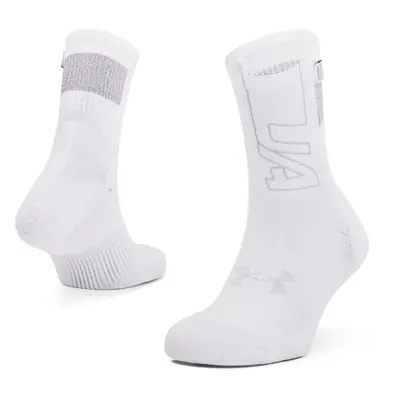 Under Armour Armourdry Run Mid-Crew White