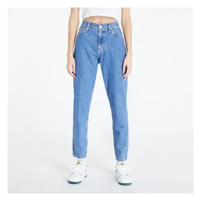 Nadrágok CALVIN KLEIN JEANS High Rise Mom Jeans Blue