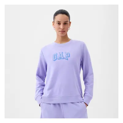 Pulóver GAP Logo Sweatshirt Fresh Lavender