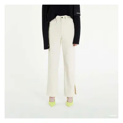 Nadrágok Sixth June Slit Wide Leg Pants Cream