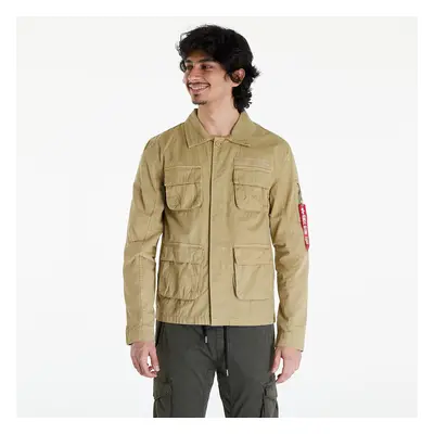 Kabát Alpha Industries Ripstop Cargo Overshirt Light Olive