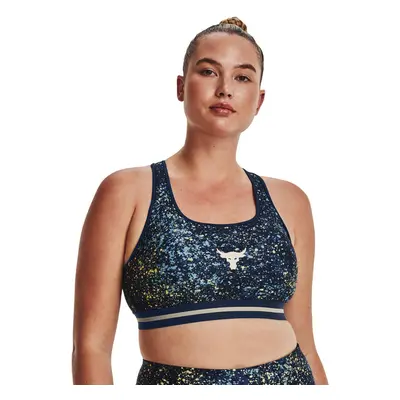 Melltartó Under Armour Project Rock Bra Navy