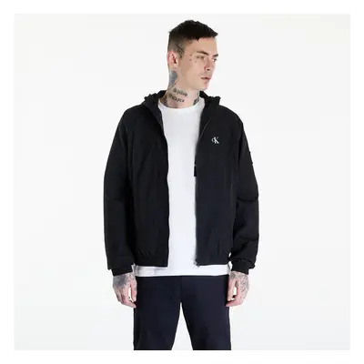 Kabát Calvin Klein Jeans Unpadded Hooded Harr Black