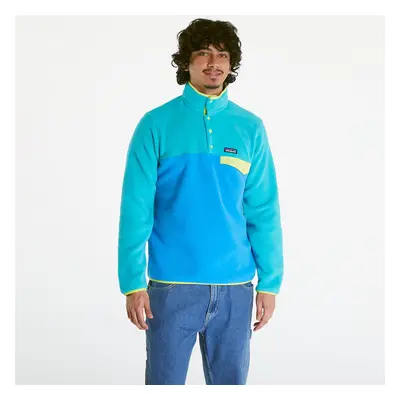 Pulóver Patagonia M's LW Synch Snap-T Pullover Hoody Vessel Blue