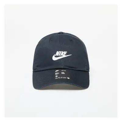 Baseball sapka Nike Club Unstructured Futura Wash Cap Black/ White