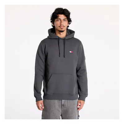 Pulóver Tommy Jeans Regular Badge Hoodie New Charcoal