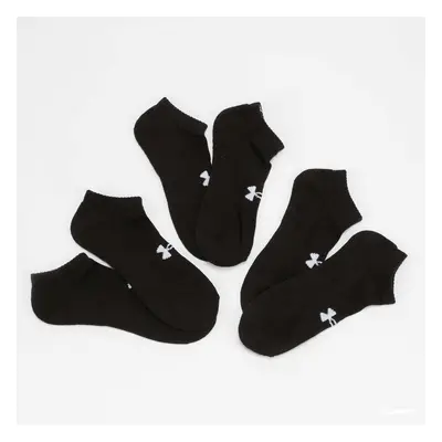 Under Armour 3Pack Core No Show Socks černé