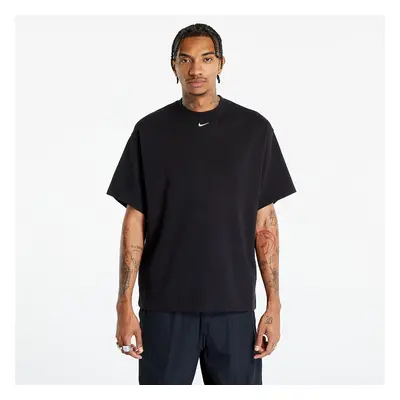 Póló Nike Solo Swoosh Men's Short Sleeve Heavyweight Tee Black/ White