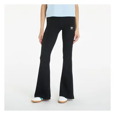 Nadrágok adidas Essentials Rib Flared Leggings Black