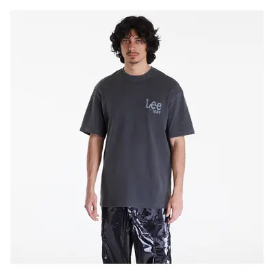 Póló Lee Loose Logo Tee Washed Black