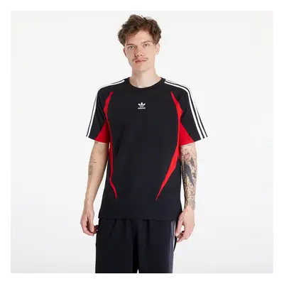 Póló adidas Archive Short Sleeve Tee Black/ Better Scarlet