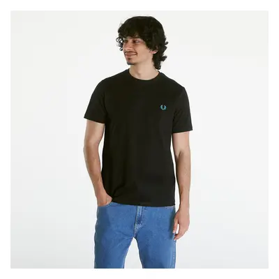 Póló FRED PERRY Print T-shirt Black