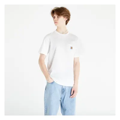 Póló Carhartt WIP Pocket Short Sleeve T-Shirt UNISEX White