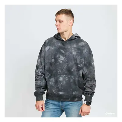 Pulóver Urban Classics Tye Dyed Hoody Grey