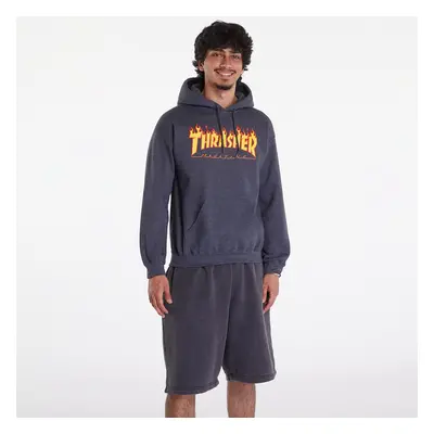 Pulóver Thrasher Flame Hoodie Dark Grey