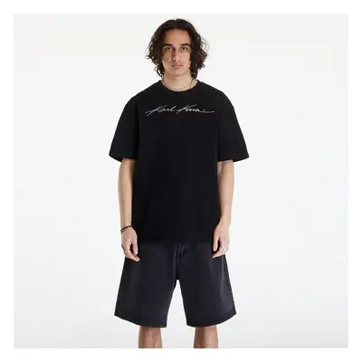 Póló Karl Kani Autograph Heavy Jersey Boxy Tee Black