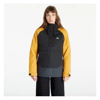 Kabát Horsefeathers Mija Jacket Black/ Spruce Yellow