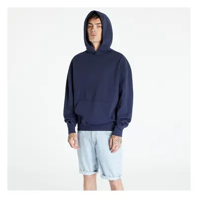 Pulóver Urban Classics Heavy Terry Garment Dye Hoody Dark Blue