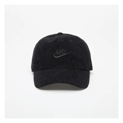 Baseball sapka Nike Club Cap Unstructured Corduroy Cap Black/ Black