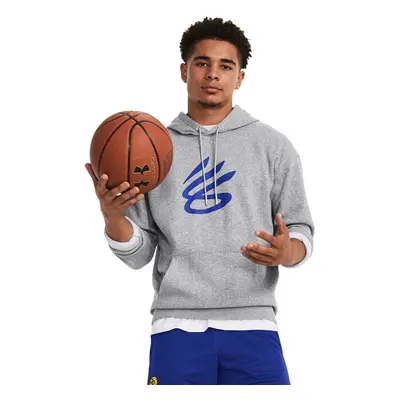 Pulóver Under Armour Curry Splash Hoodie Mod Gray Full Heather