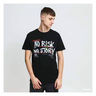 Póló Urban Classics No Risk No Story Tee Black